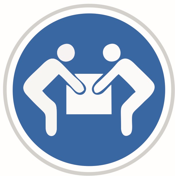 200 PEGATINAS LEVANTAR PESO ENTRE DOS