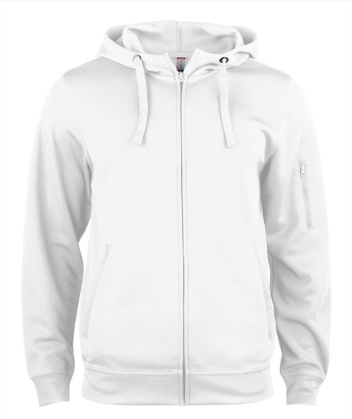 SUDADERA CHICA CREMALLERA Y CAPUCHA POLIESTER