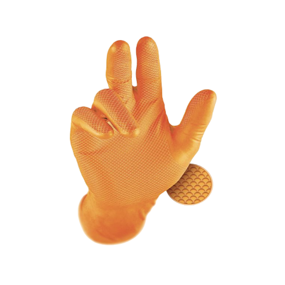 CAJA DE GUANTES GRIPPAZ DESECHABLES DE NITRILO ESCAMADO (copia)