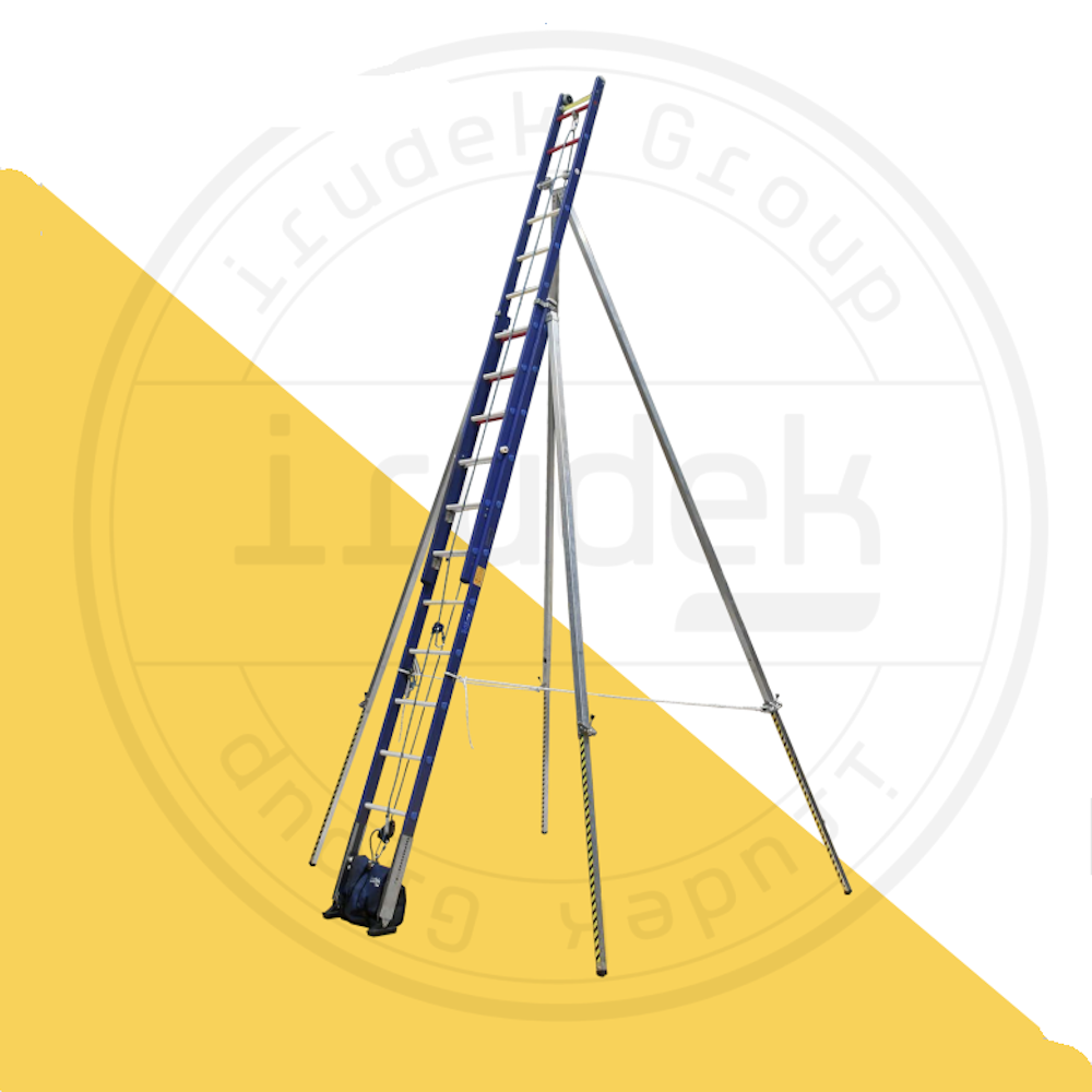 ESCALERA EXTENSIBLE SIN APOYO CON KIT DE RESCATE