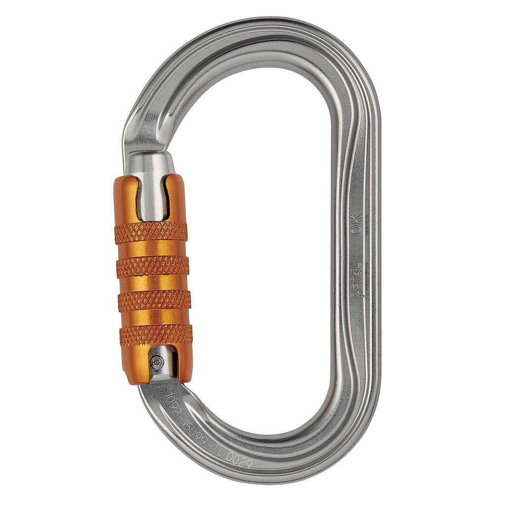 OVAL ALUMINUN CARABINER