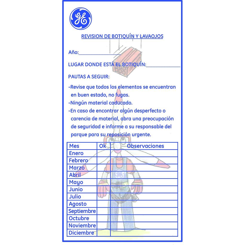 FIRST AID REVIEW STICKER 