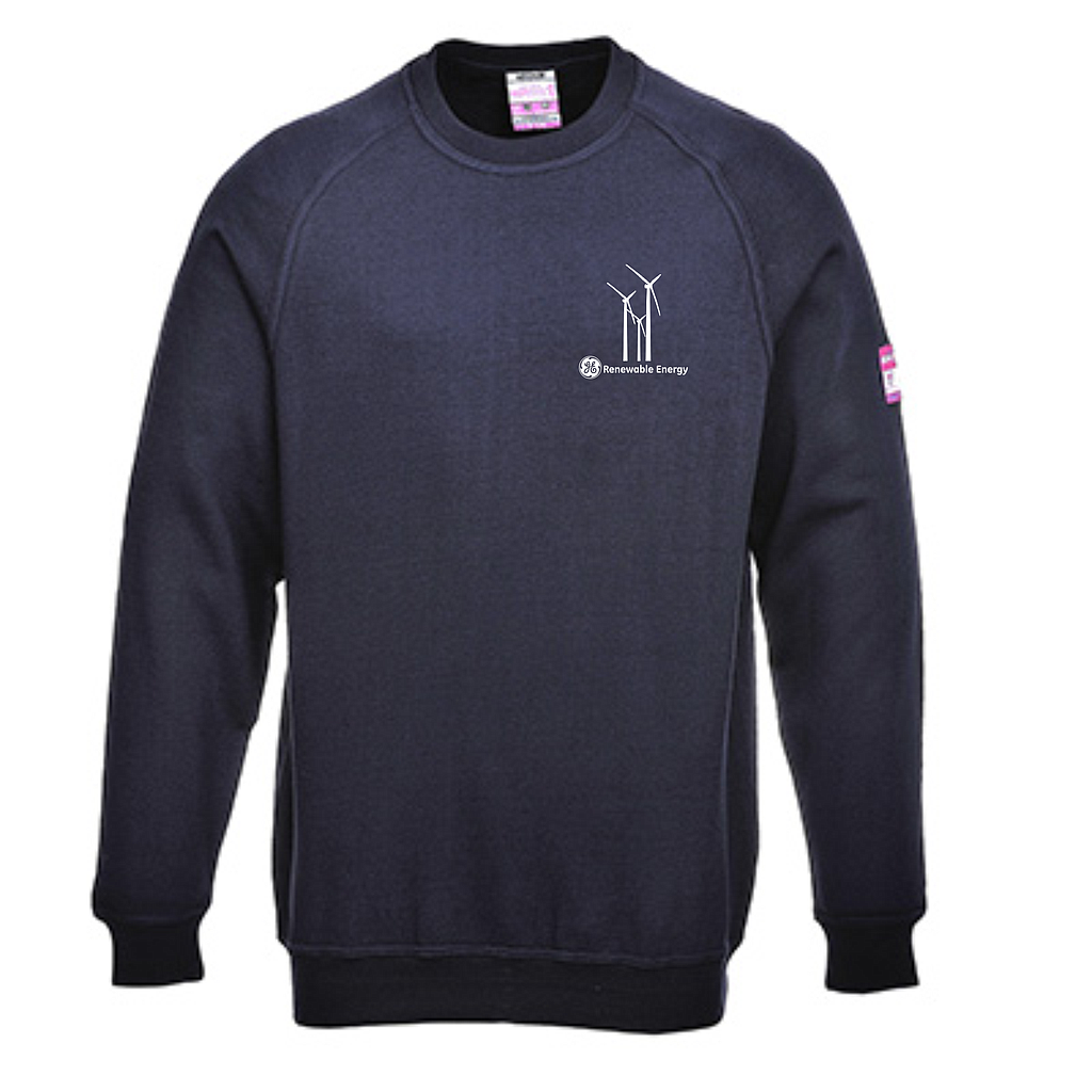 FLAME RESISTANT ANTI-STATIC LONG SLEEVE SWEATSHIRT