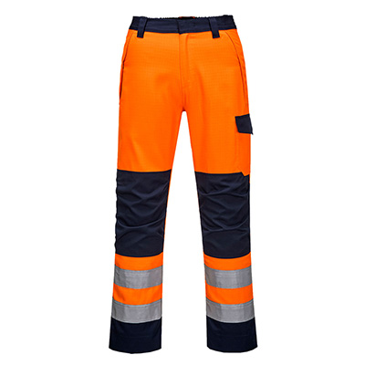 HI-VIS FIRE-RESISTANT AND ANTI-STATIC TROUSERS