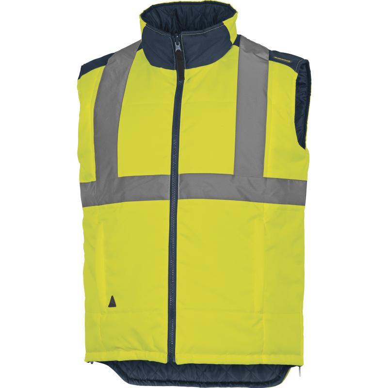 WARM HIGH VISIBILITY REVERSIBLE VEST